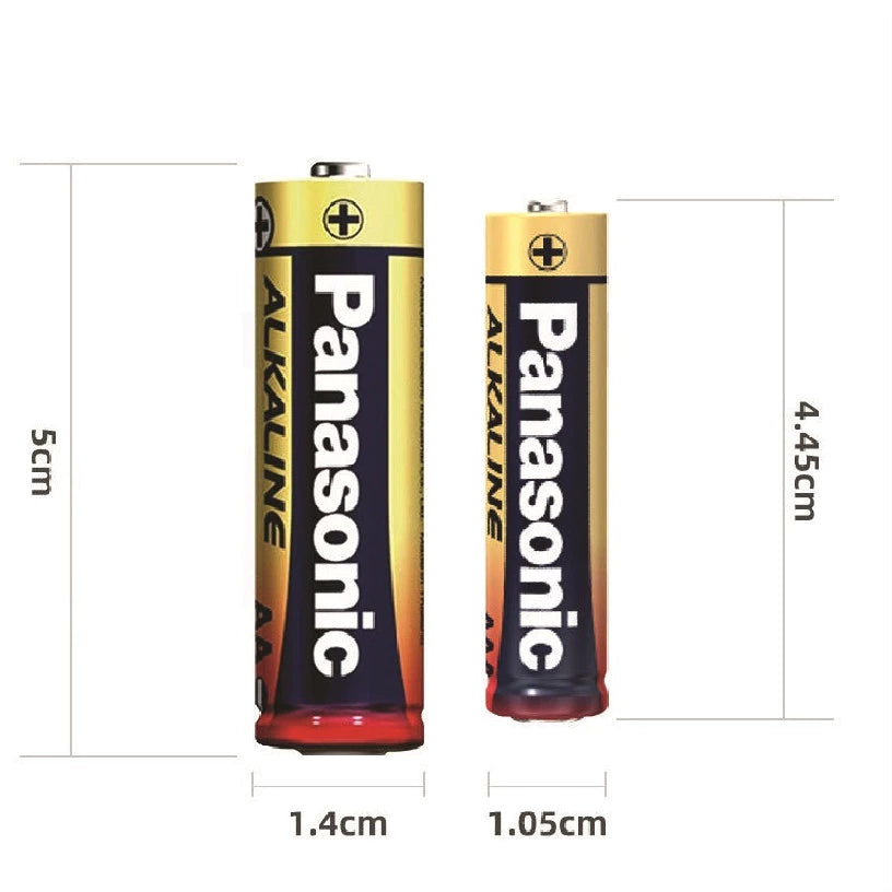 AU Genuine Panasonic Alkaline AA , AAA 1.5V Battery Long Life