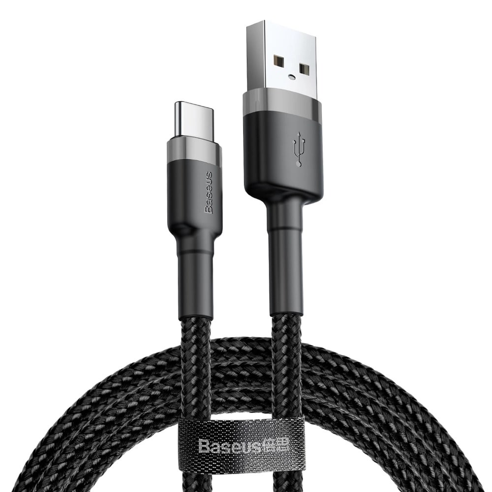 Baseus Cafule Type C 3m ( Gray/black )