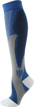 Winter Socks Work Sport Running Mid Calf Odor Resistant Cushion 3 Pairs Unisex (S, Pink)