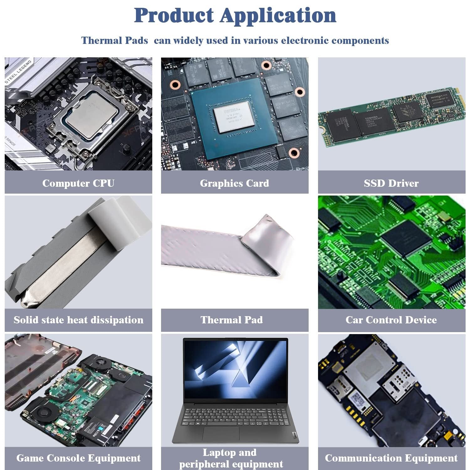 Thermalright EXTREME ODYSSEY Thermalpad Heat Dissipation CPU/GPU Pad (120mm*20mm)