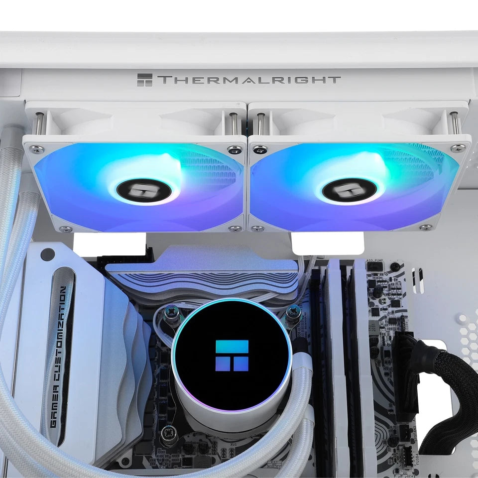 Thermalright Frozen Magic 240 White AIO All In One Liquid Cooling CPU Cooler RGB