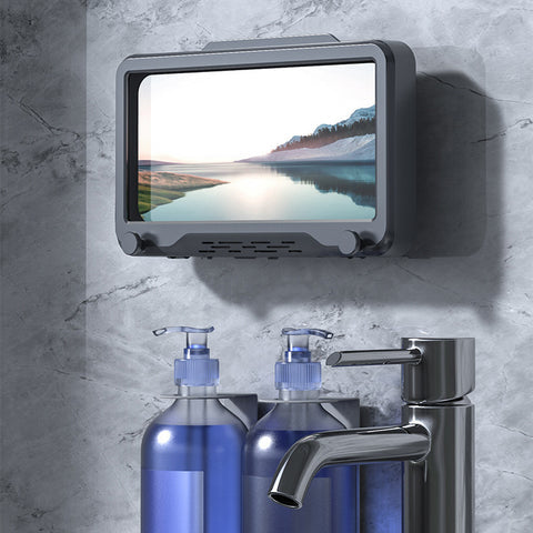 Universal Waterproof Phone Case Bathroom Shower Phone Holder Wall Mounted