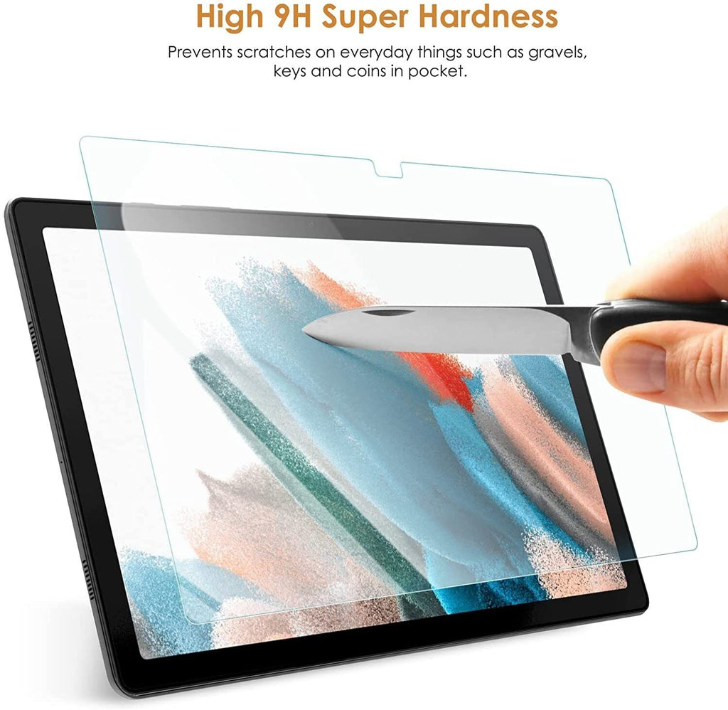 Nuglas Samsung Galaxy Tab S8 Plus Clear Tempered Glass Screen Protector