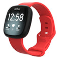 Silicone Replacement Strap Band For Fitbit Versa 3 (Red)