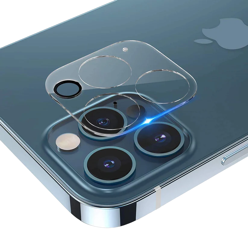 iPhone 12 Mini Clear Tempered Glass Cover Camera Lens Protector