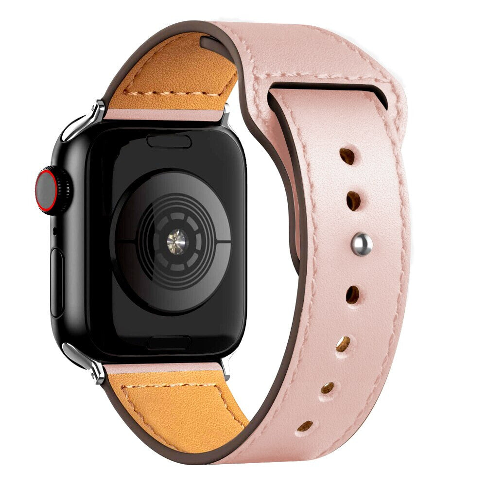 Apple Watch Leather Strap iWatch Band Series 9/8/7/6/5/4/3/2/1/SE 38/40/41mm