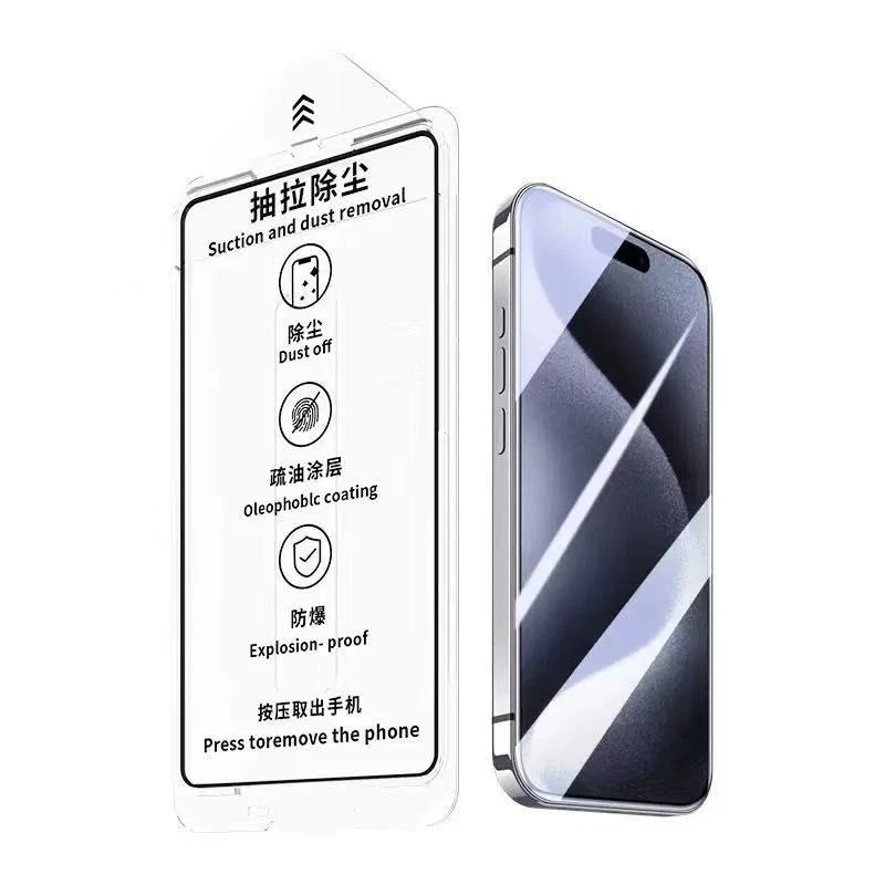 Latest Technology Tempered Glass Screen Protector For iPhone 15 Pro Max