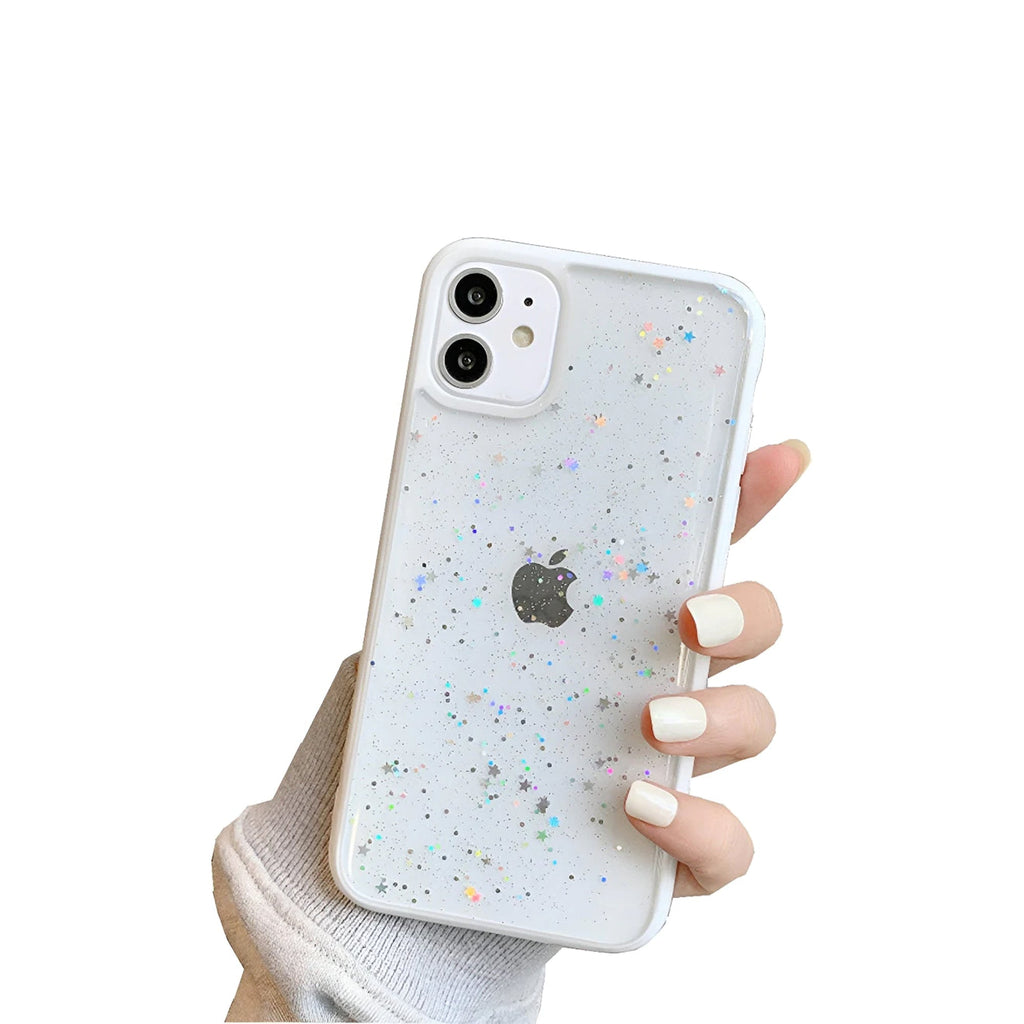 Fashion Bling Glitter Case Slim Cover Shockproof For iPhone 12/12 Pro