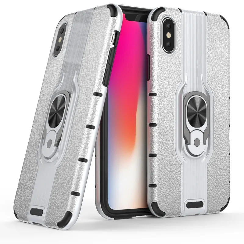 Shockproof Heavy Duty Case Ring Cover For iPhone 11