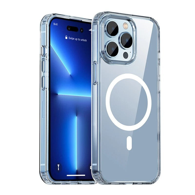 iPhone 13 Pro Transparent Magsafe Clear Case Shockproof Silicone Cover
