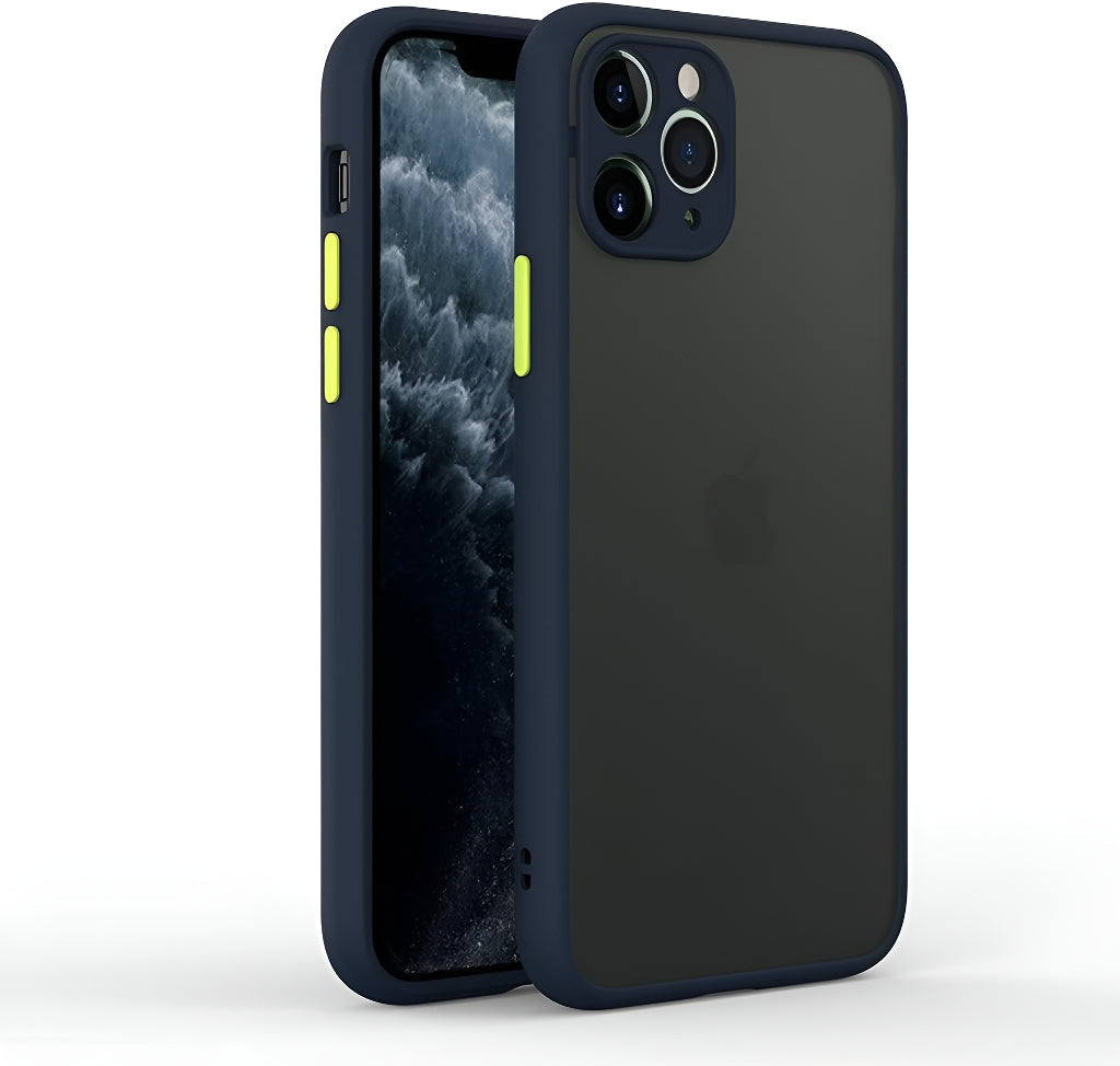 Shockproof Armor Bumper Case Lens Protector for iPhone 13