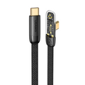 USAMS USB Type-C To Type C Cable Charge PD Quick Charging Data Fast Charger Samsung (1.2m, Black)