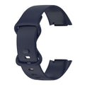 For Fitbit Charge 5 / 6 Replacement Strap Silicone Sports Watch Band Wristband (Dark Purple)