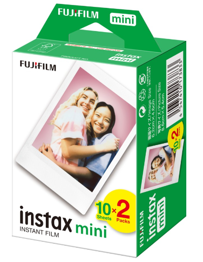 Fujifilm Instax Mini Film 20 Sheets (10x2Packs)