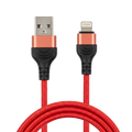USB to Lightning Braided Cable (2m, Red)