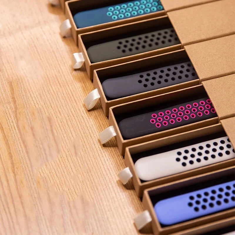 For Apple Watch iWatch Smooth Silicone Band Strap Series 9 8 7 6 5 4 3 2 1 38/40/41mm