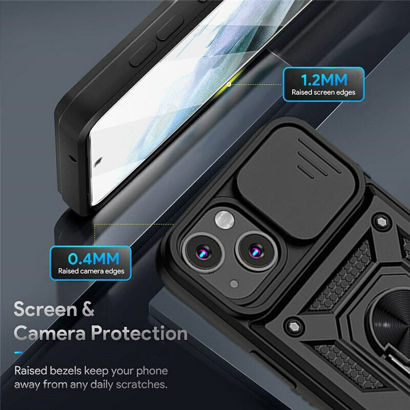 Lens Protector Shockproof Ring Case Cover For iPhone 8/SE2/SE3 (2022)
