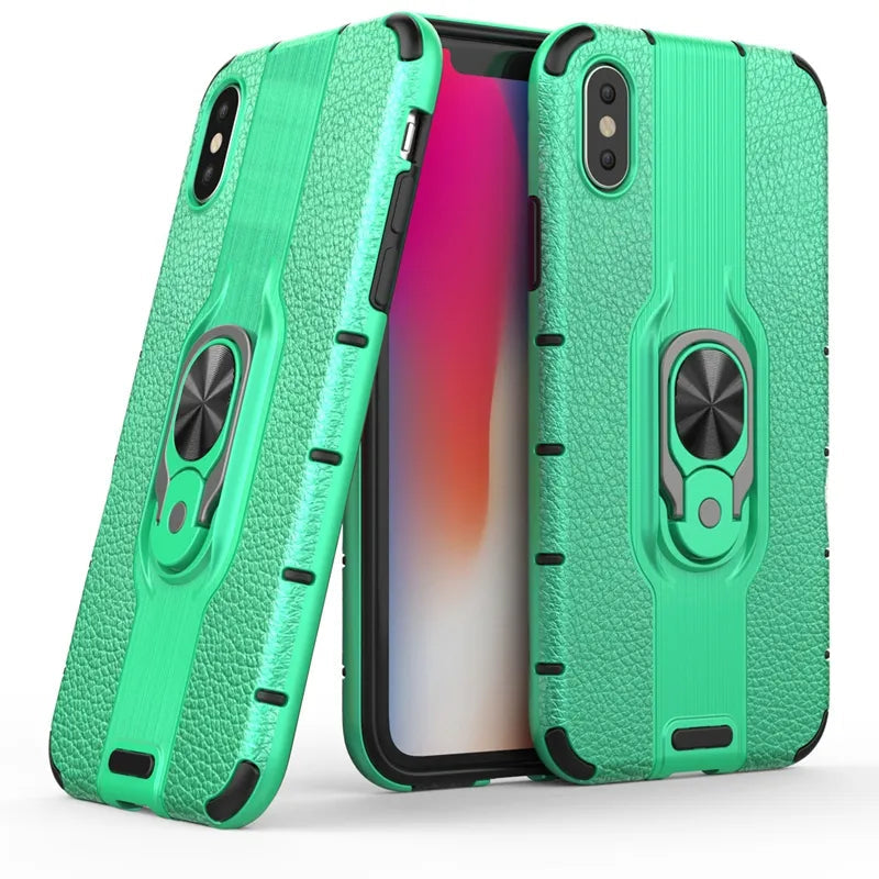 Shockproof Heavy Duty Case Ring Cover For iPhone 11 Pro Max