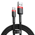 Baseus Cafule Type C 1.5m ( Red/black )