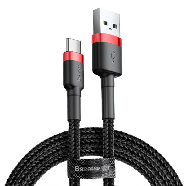 Baseus Cafule Type C 1.5m ( Red/black )