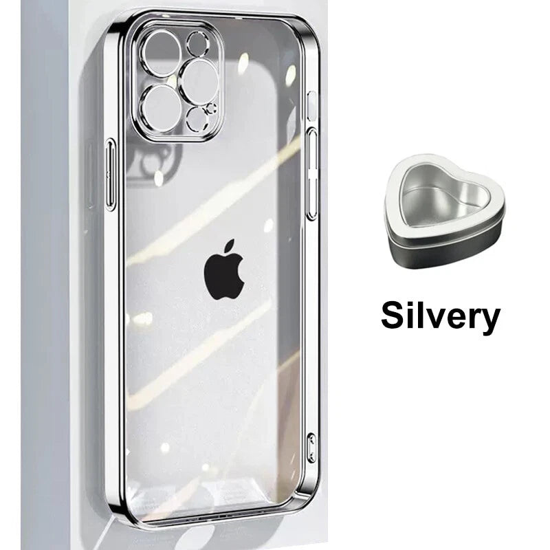 iPhone 11 Lens Protector Case Silver