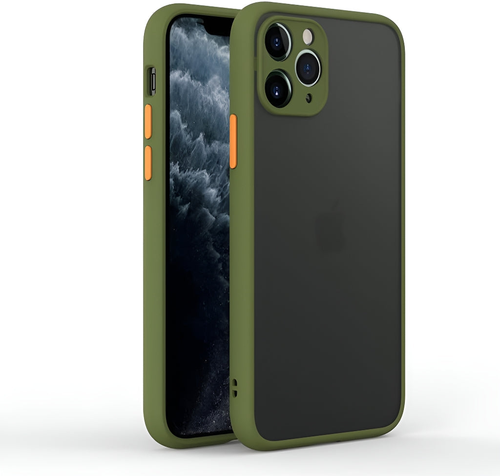 Shockproof Armor Bumper Case Lens Protector for iPhone 13