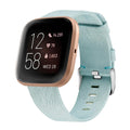 Fabric Replacement Strap Nylon Band Breathable Adjustable Wristband For Fitbit Versa 1 (Small, Teal)