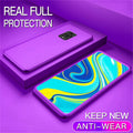 Samsung A52 Purple 360° Full Cover Phone Case + Tempered Glass