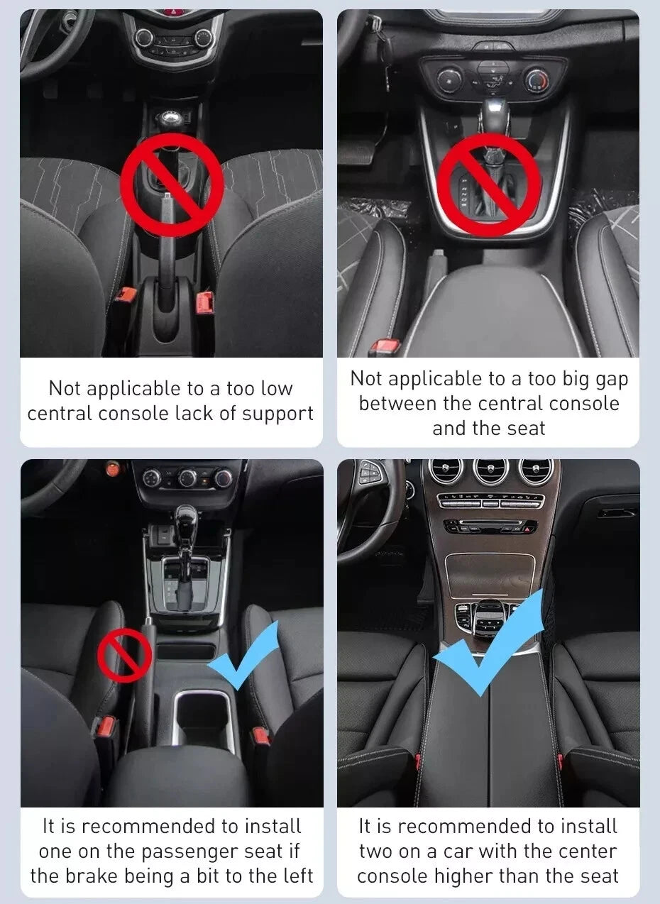 Baseus Car Seat Gap Filler Organizer USB Splitter Storage Box Cup Phone Holder