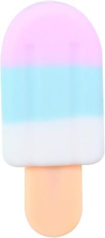 Ice Cream Cable Protector Cute Silicone Cover For USB Charging Cable (Purple/Blue/White)