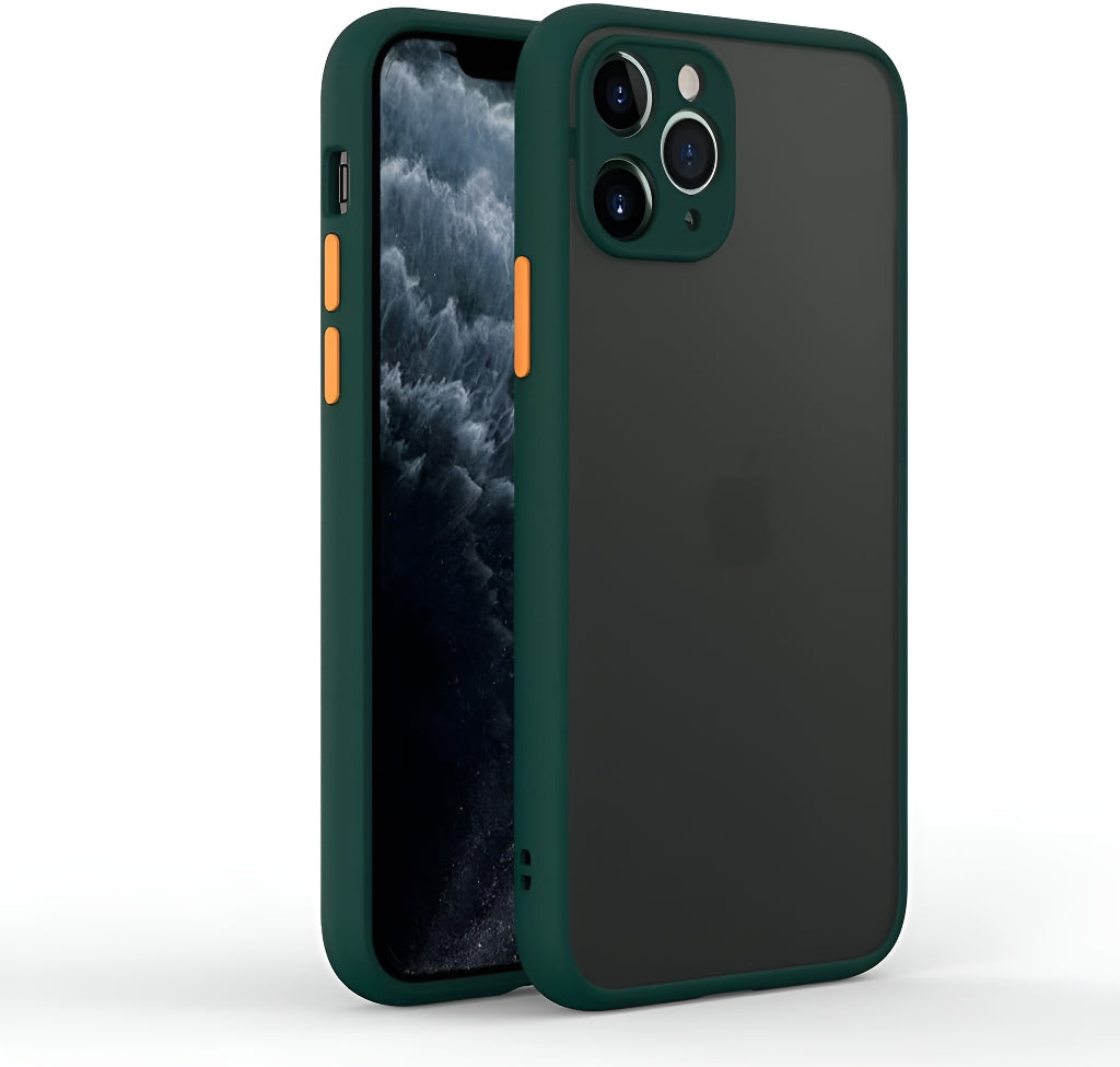 Shockproof Armor Bumper Case Lens Protector for iPhone 14 Pro