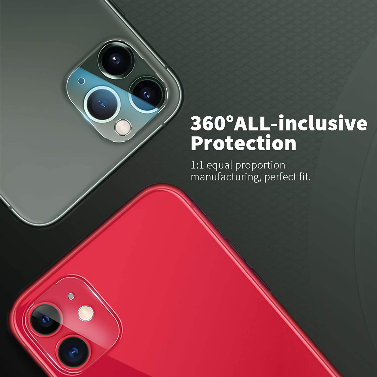 Nuglas Tempered Glass Camera Lens Protector Guard Film For iPhone 13