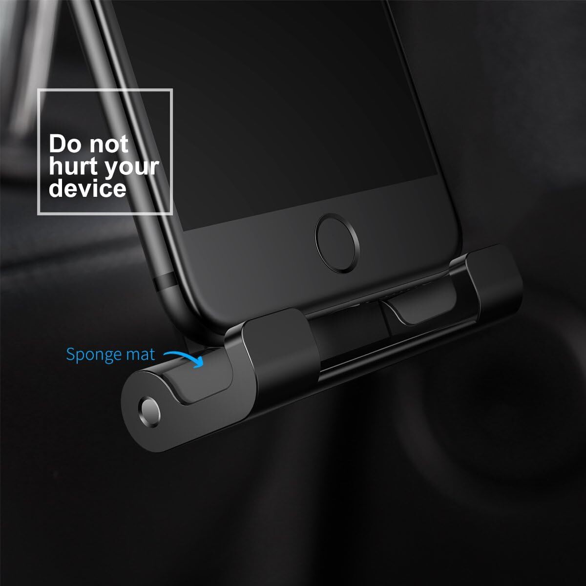 Baseus Car Back Seat Headrest 360Â° Mount Phone And Tablet Holder (Red)
