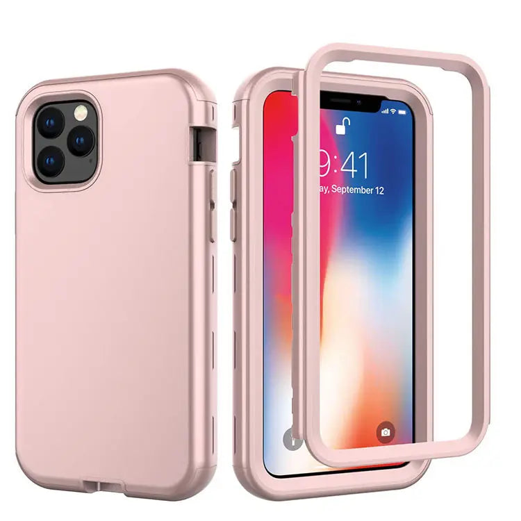 Hybrid Shockproof Heavy Duty Hard Cover for iPhone 12