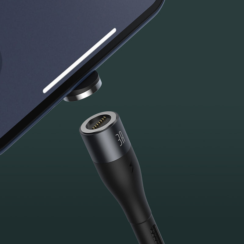 Baseus Magnetic USB to MicroUSB 1m Green