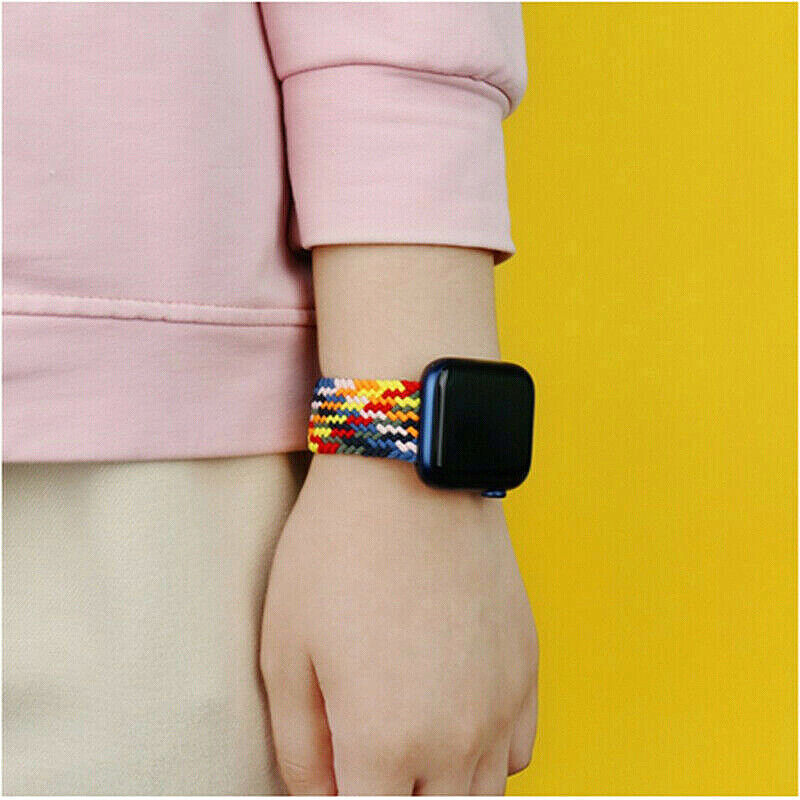 Apple Watch Braided Fabric Solo Loop Band Strap 38/40/41mm (120mm)