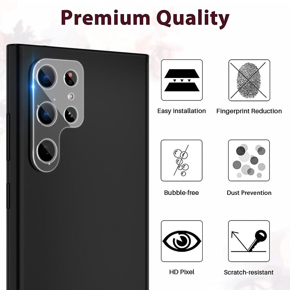 Nuglas Camera Lens Tempered Glass Film For Samsung Galaxy S21 Plus