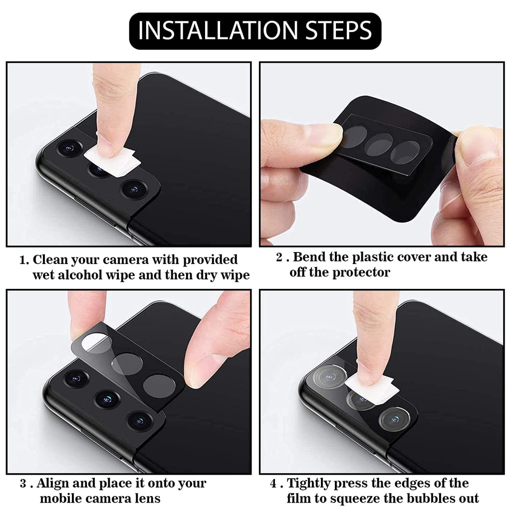 Nuglas Camera Lens Tempered Glass For Samsung Galaxy A02s