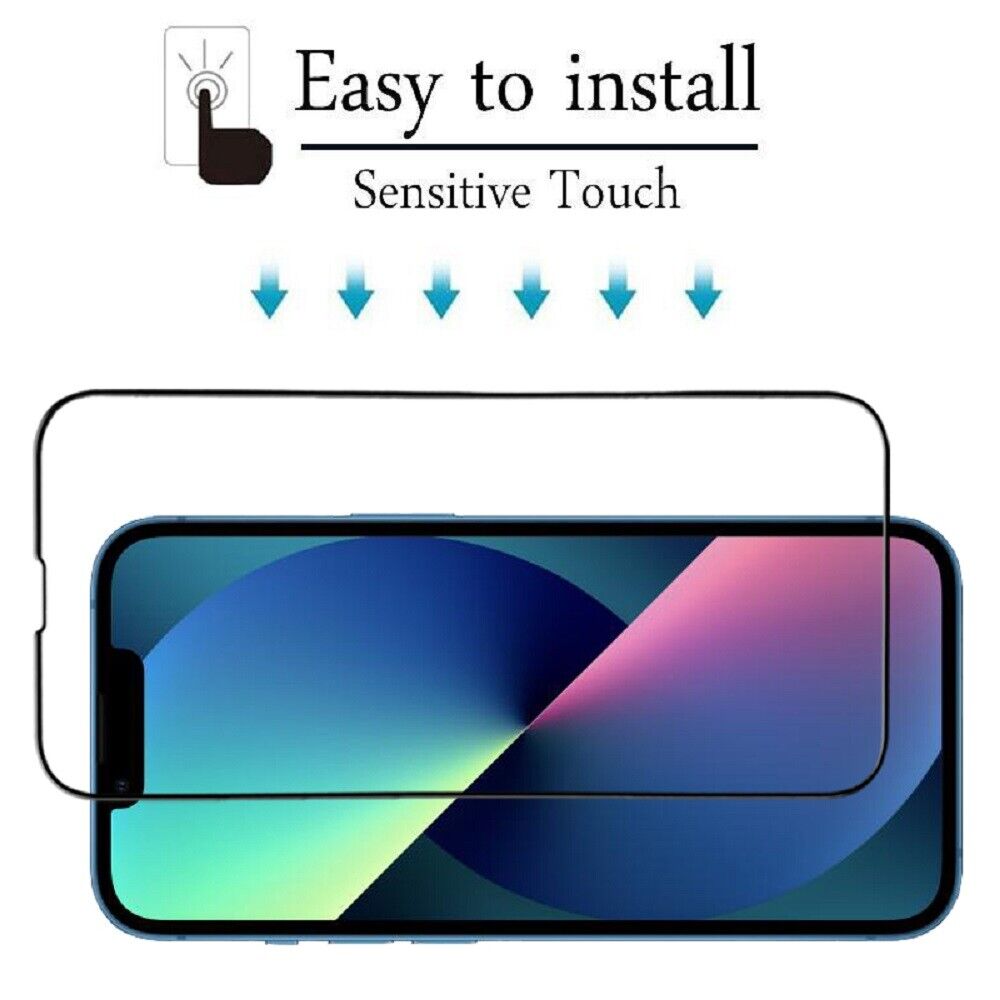 Clear Tempered Glass Transparent Screen Protector For iPhone 12