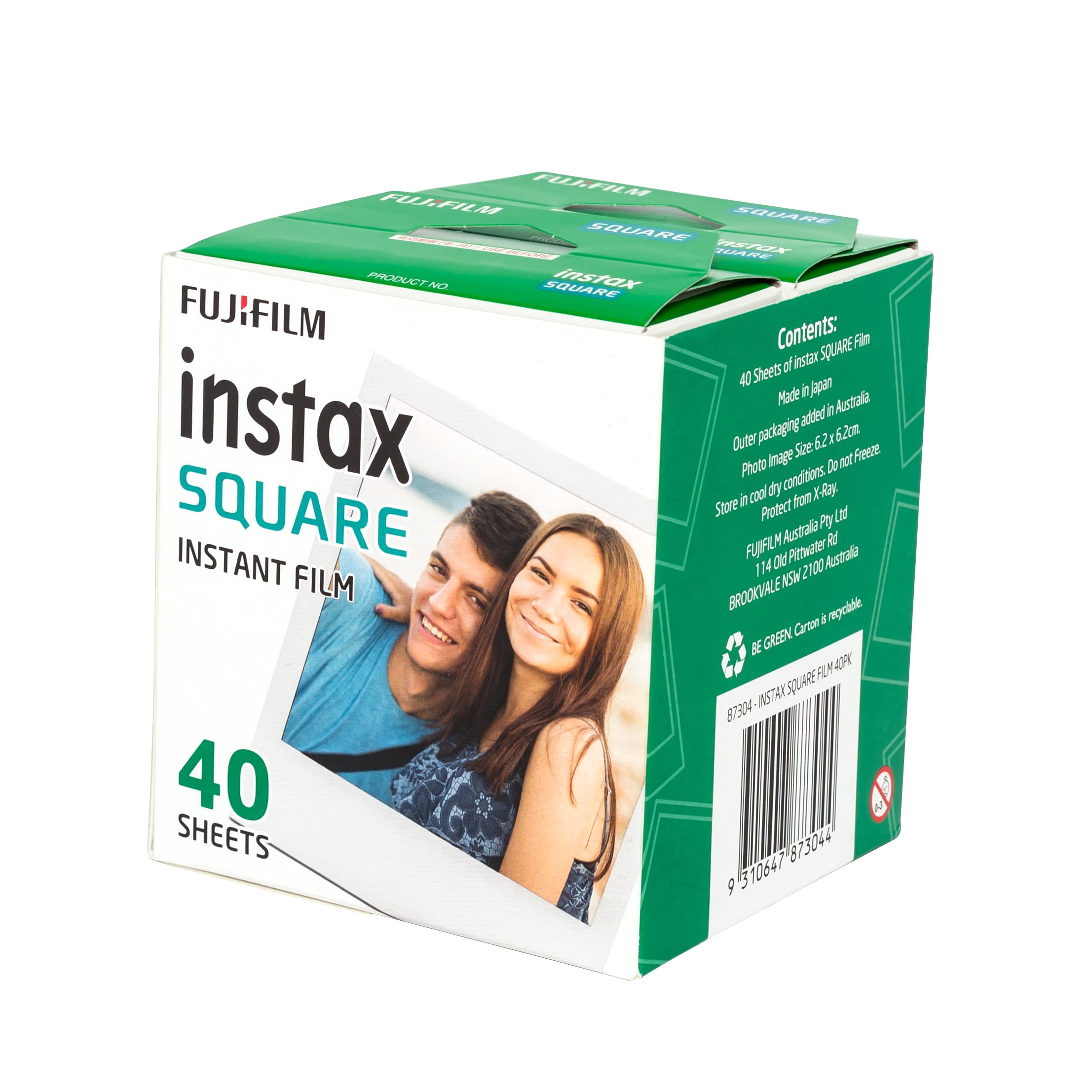 Fujifilm Instax Square Film Square 40 Sheets (10x4Packs)