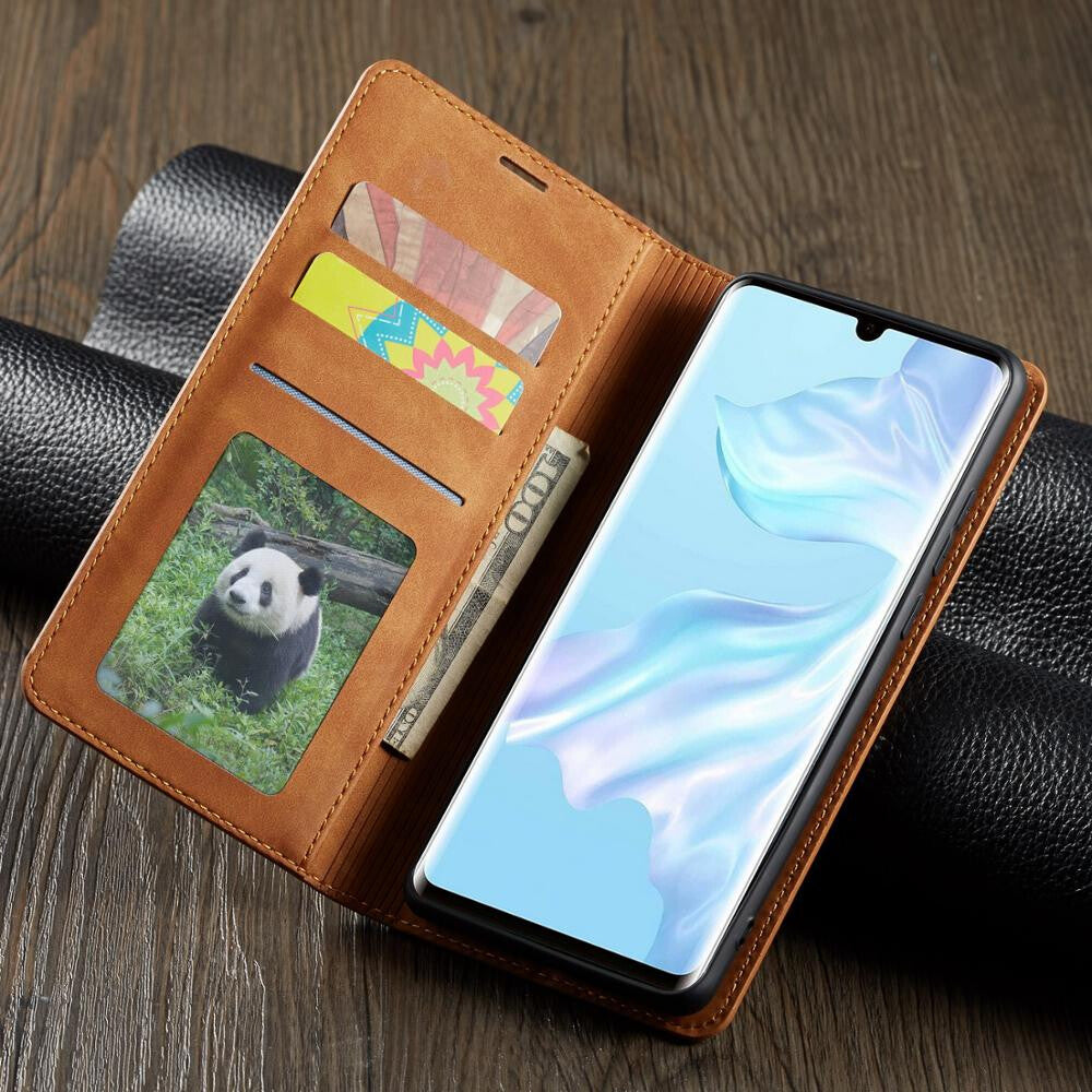 Luxury Wallet Leather Case Flip Cover Credit Card Holder Enhanced Protection and Convenience For Samsung S22 Plus