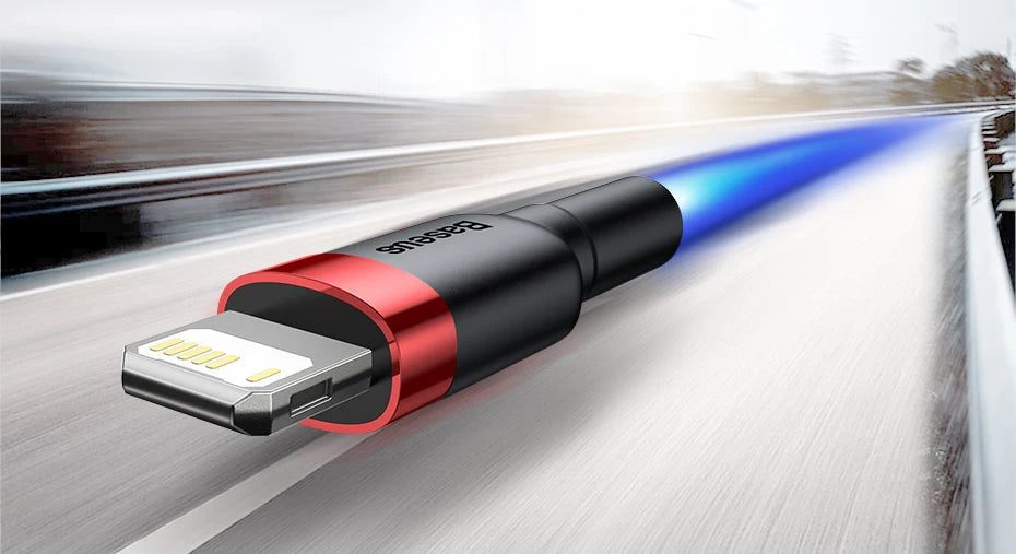 Baseus Cafule Lightning 3m (Red/black)