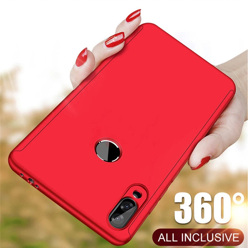 Samsung S21 ultra Pink 360° Full Cover Phone Case + Tempered Glass