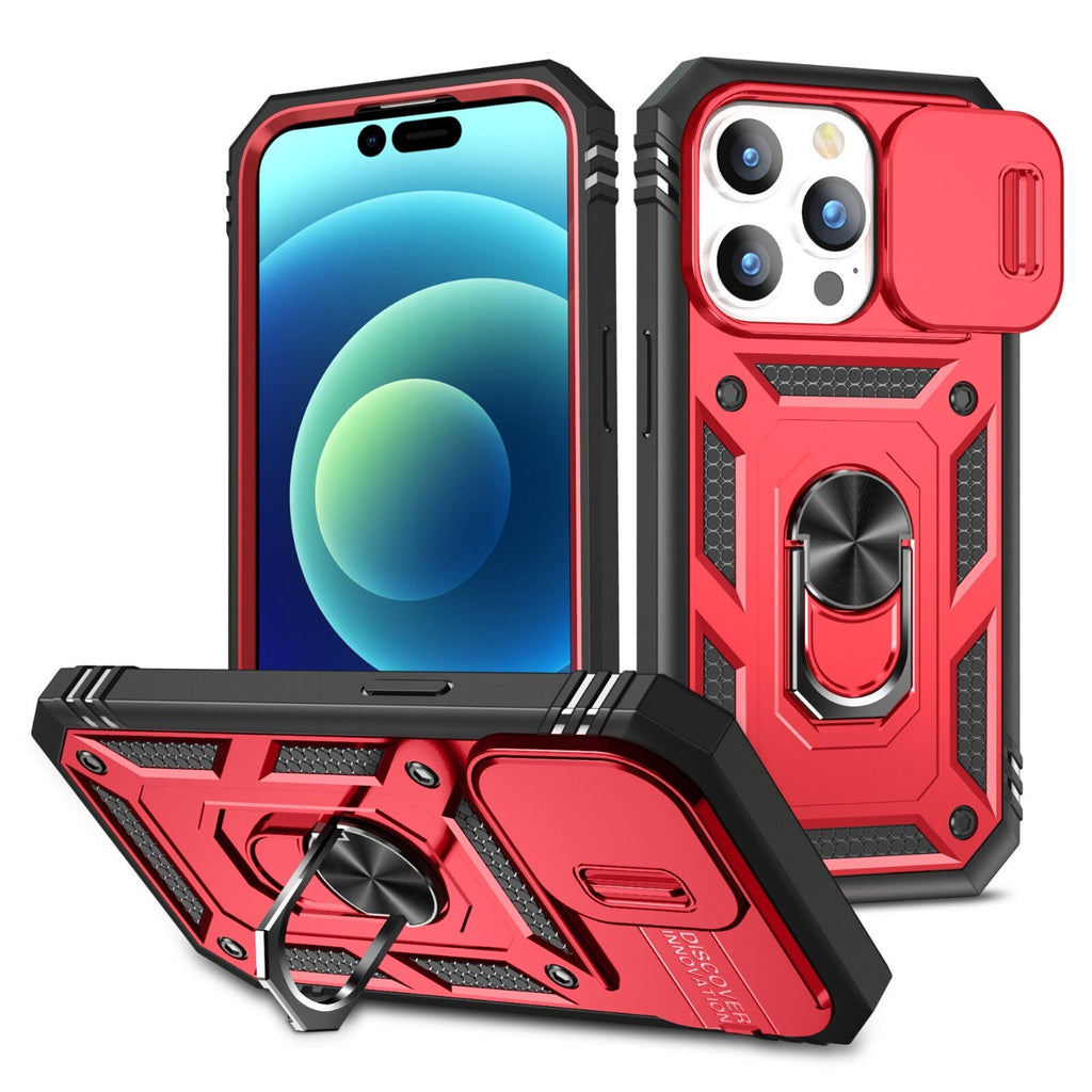 Lens Protector Shockproof Ring Case Cover For iPhone 14
