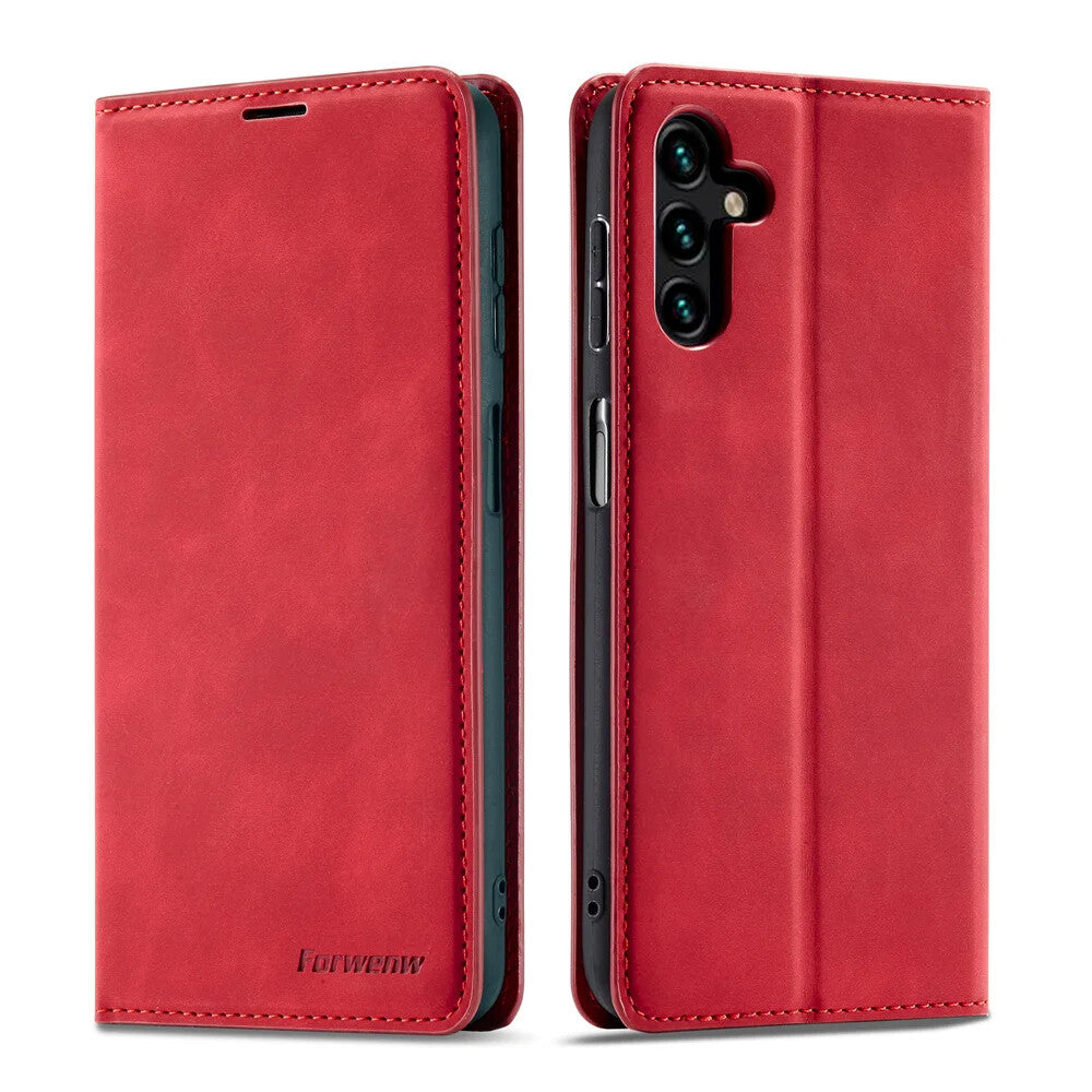 Luxury Wallet Leather Case Flip Cover Credit Card Holder Enhanced Protection and Convenience For Samsung S22