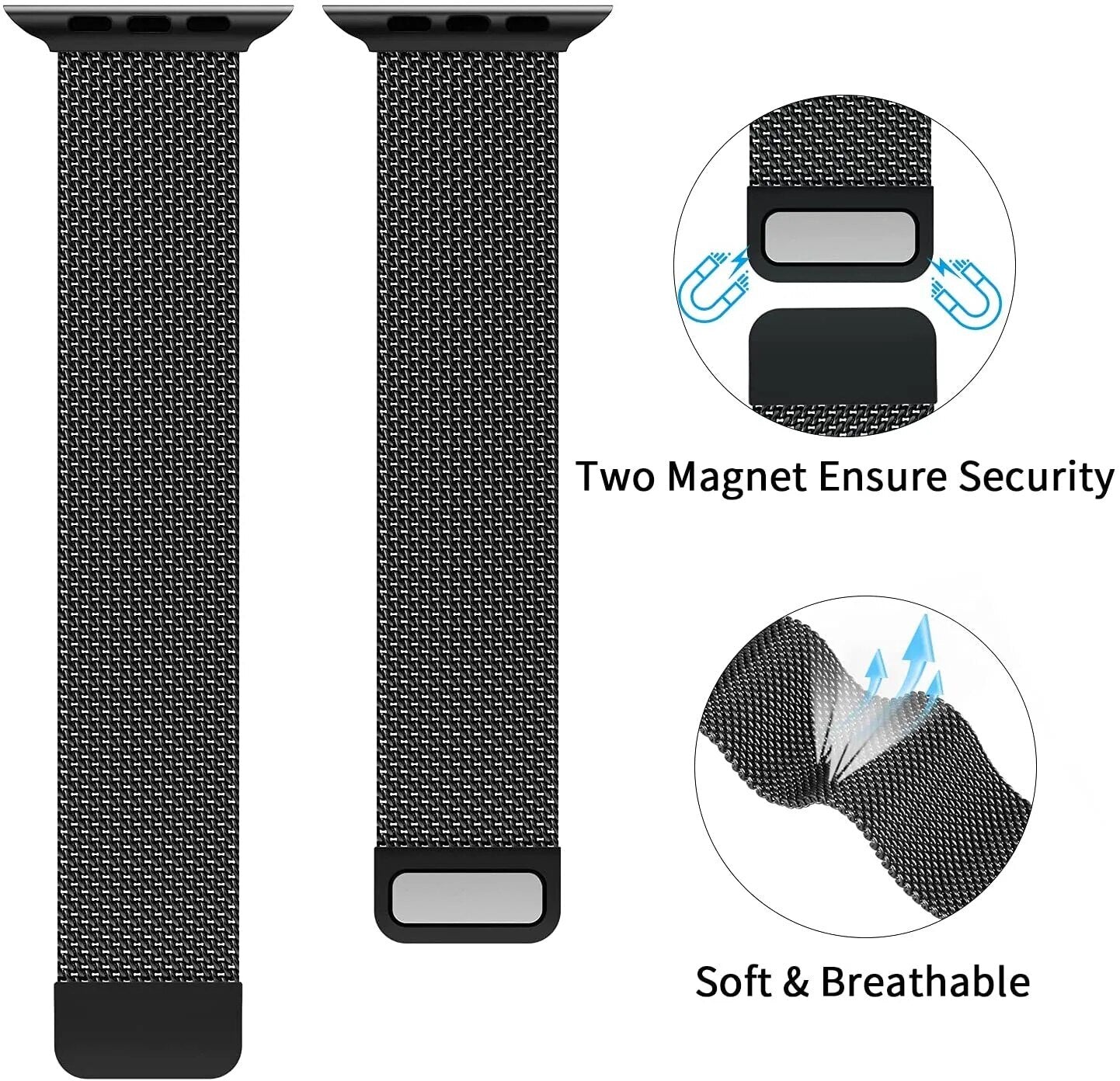 For Apple Watch Band Series Ultra 9 8 7 6 5 4 3 SE Stainless Steel Strap 42/44/45/49mm