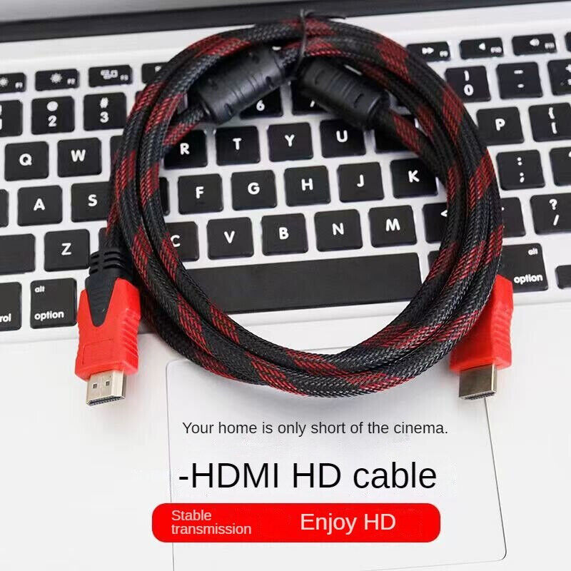 Premium HDMI Cable Ultra HD 4K 2160p 1080p 3D High Speed Ethernet (Black)