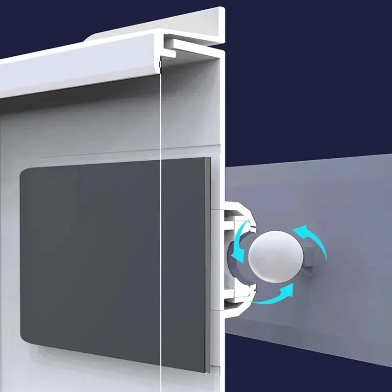 Universal Waterproof Phone Case Bathroom Shower Phone Holder Wall Mounted AU (Grey)