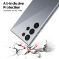 Samsung Galaxy S10 Plus Transparent Clear Bumper Case Transparent Cover