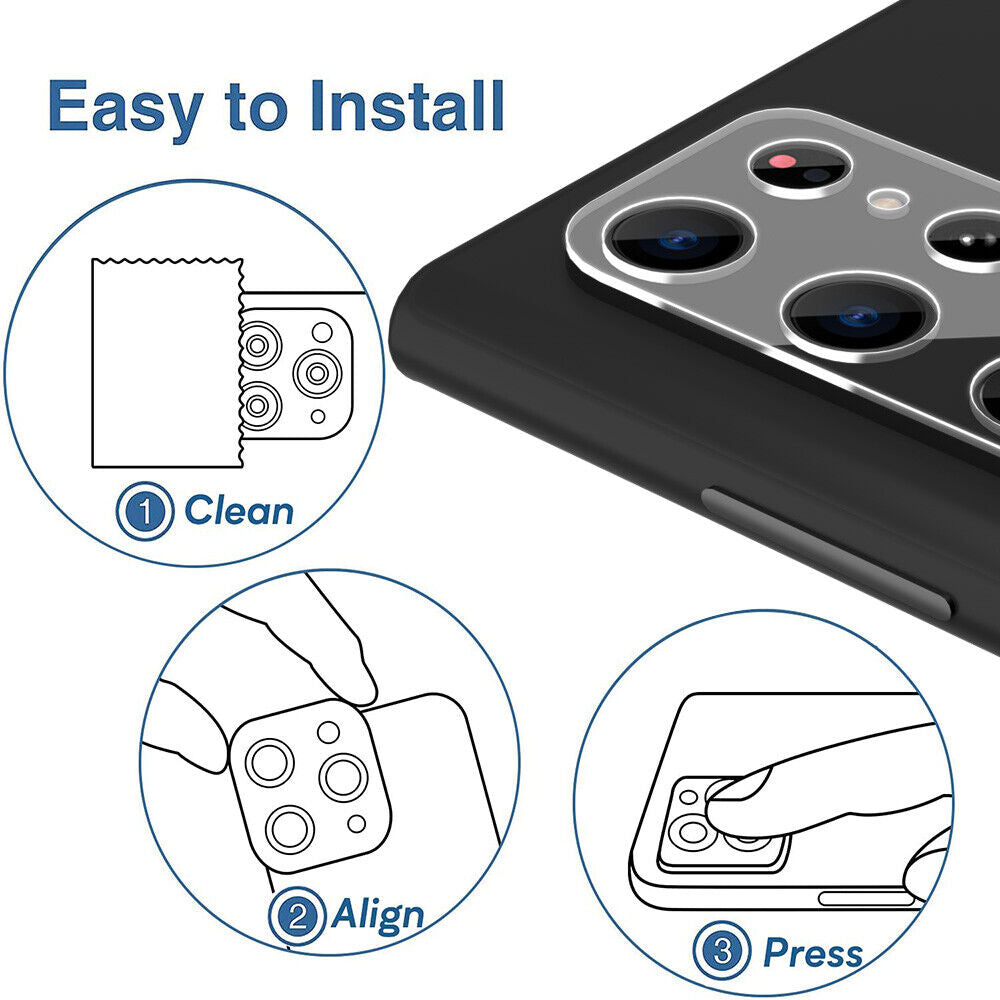 Nuglas Camera Lens Tempered Glass Film For Samsung Galaxy S21 Plus